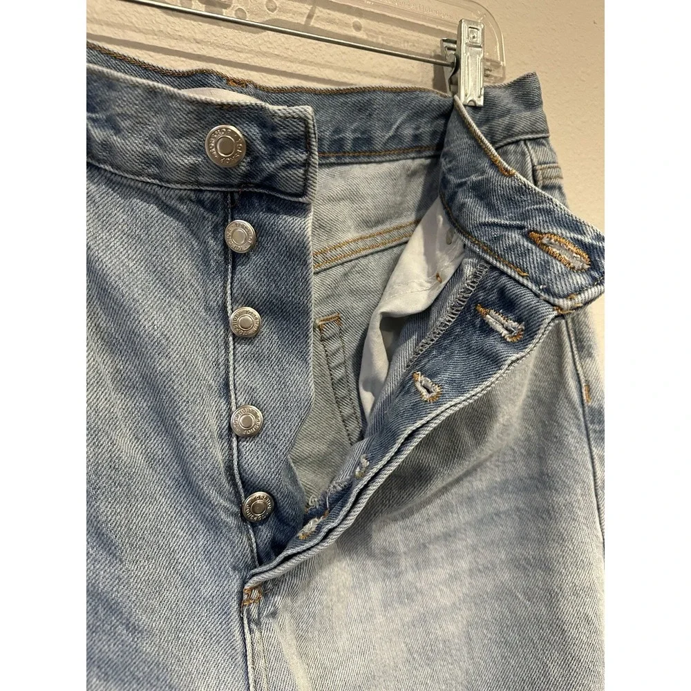 Topshop denim straight